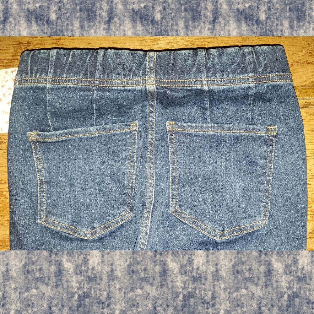 Free People Ultra High Pull On Jegging Legging Skinny Stretch denim jeans NWT - Picture 5 of 8